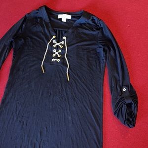 Michael Kors Dress with gold chain embellishment